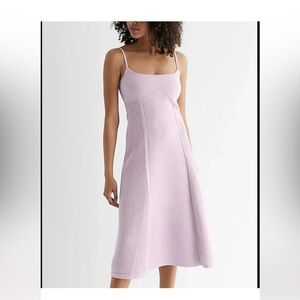 Express Lilac Knit Dress